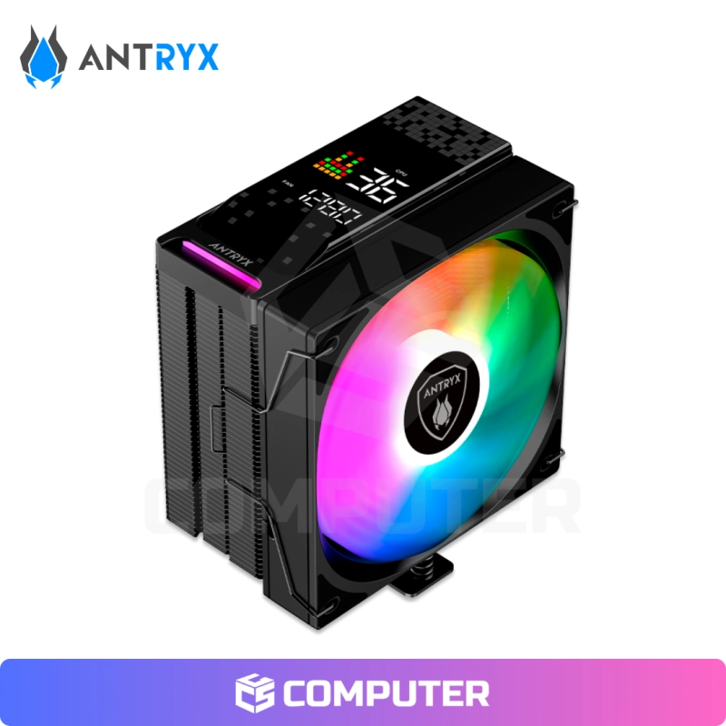 REFRIGERACION AIRE PROCESADOR ANTRYX MIRAGE 450, ARGB, DIGITAL