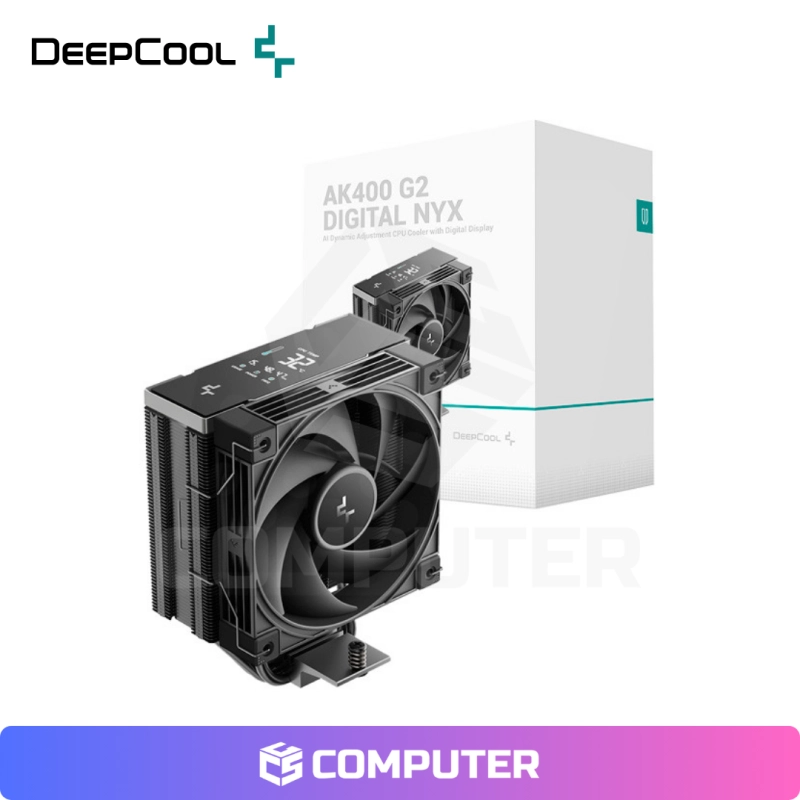 REFRIGERACION AIRE DEEPCOOL AK400 G2 DIGITAL NYX