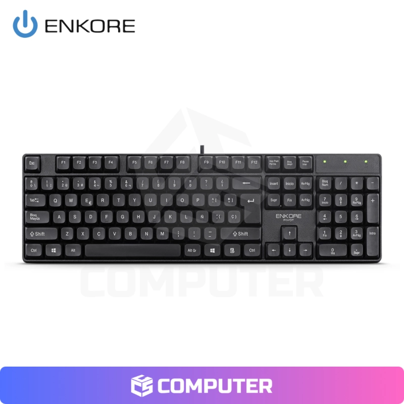 TECLADO MEMBRANA ENKORE PIVOT ENK301