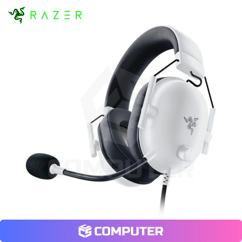 AUDIFONO C/MICROF RAZER BLACKSHARK V2 X MULTI-PLATFORM 50MM 7.1 WHITE