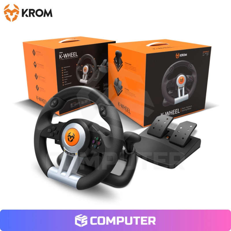 TIMON  KROM K-WHEEL MULTIPLATAFORMA TIMON-PALANCA-PEDALES