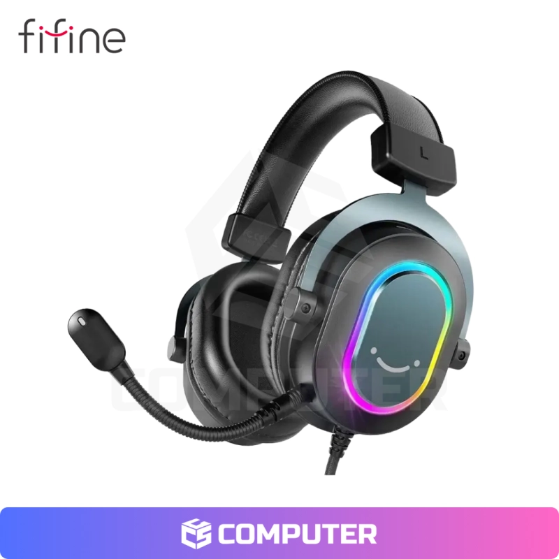 AUDIFONO FIFINE H6 USB 7.1 RGB BLACK