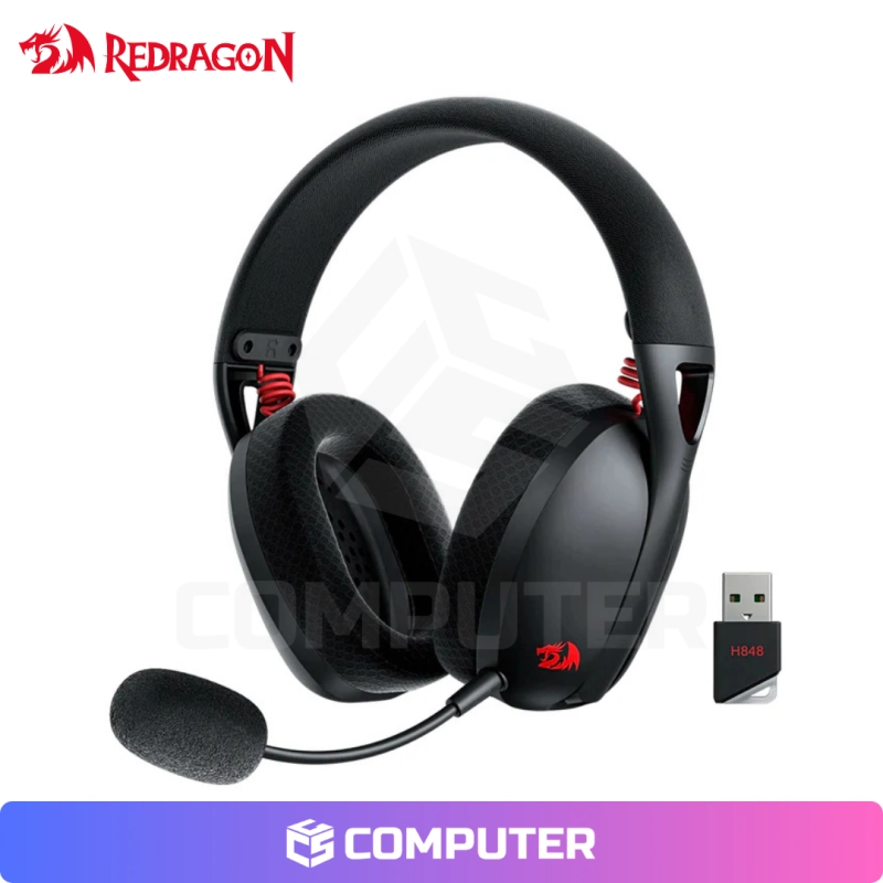 AUDIFONO REDRAGON IRE PRO H848 BLUETOOTH- INALAMBRICO- USB 7.1 NEGRO