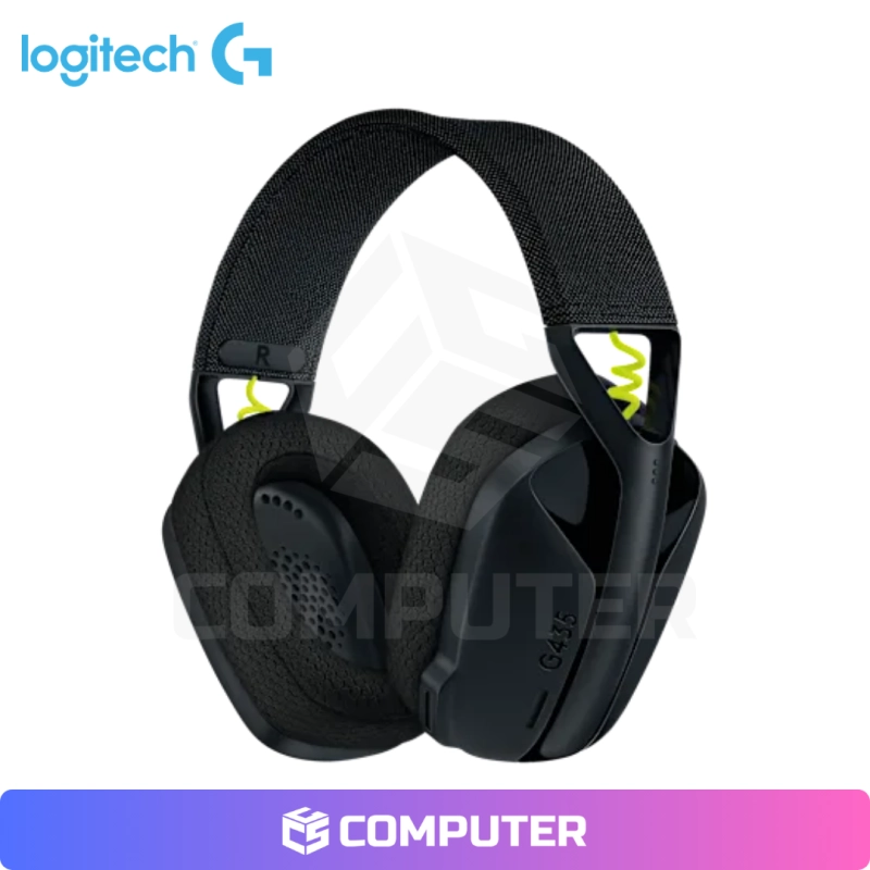 AUDIFONO GAMING LOGITECH G435 INALAMBRICO LIGHTSPEED BLACK OEM