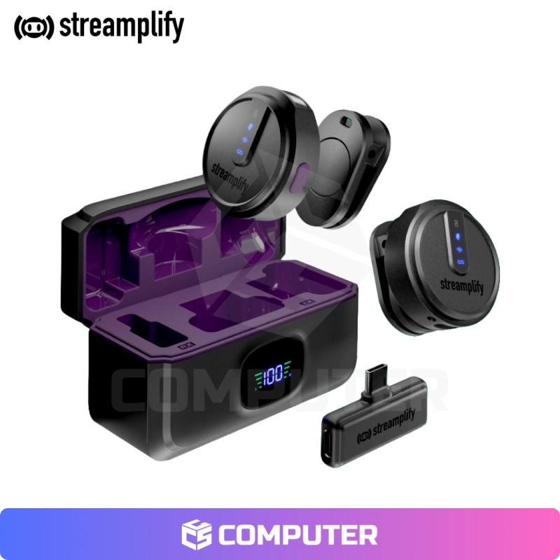 MICROFONO STREAMPLIFY MIC GO-48 INALAMBRICO