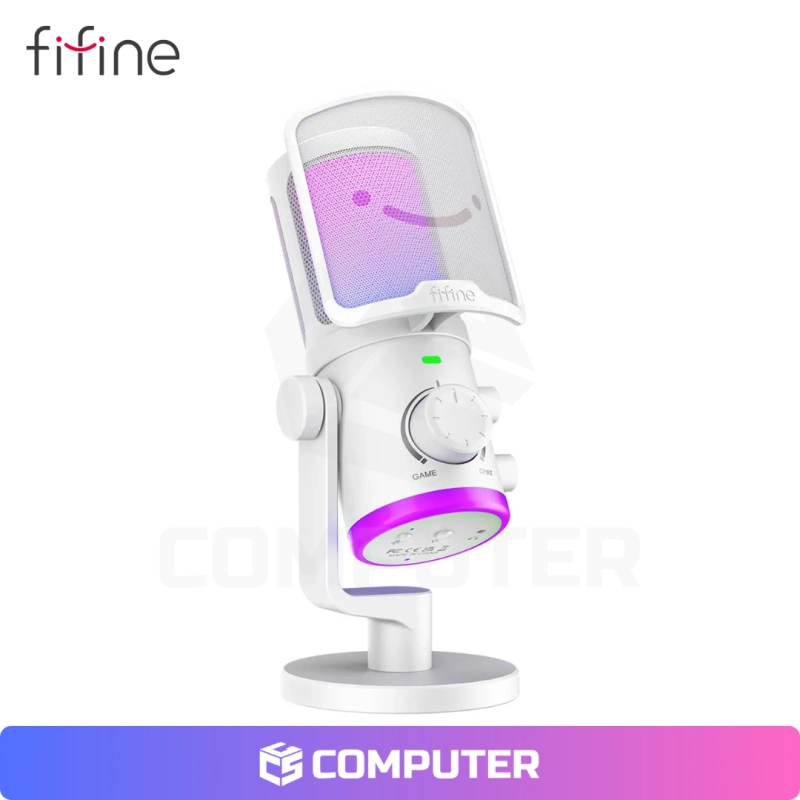 MICROFONO FIFINE AM6 WHITE