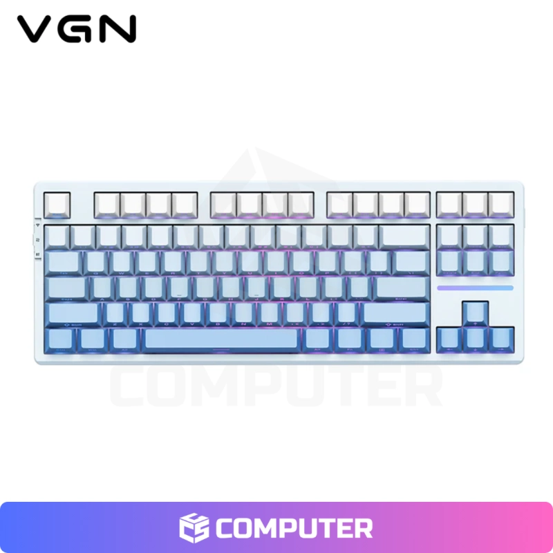 TECLADO MECANICO VGN V87 BLUE TECLADO INALÁMBRICO