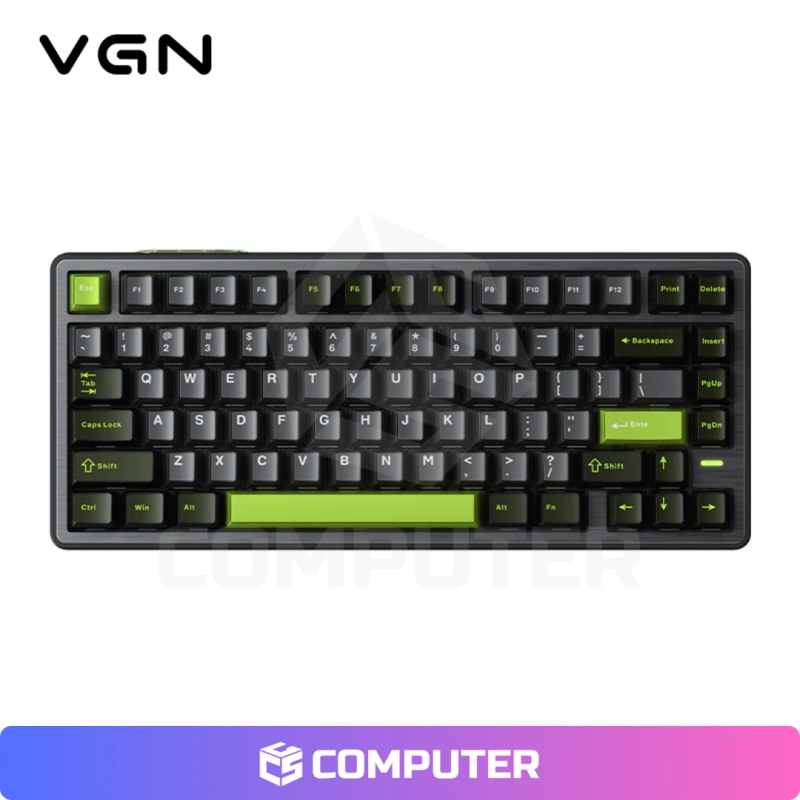 TECLADO MAGNETICO NEON75 PRO INALÁMBRICO 8K NEGRO