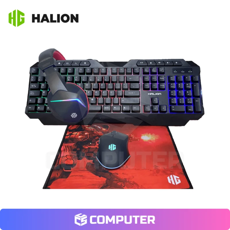 KIT GAMER HALION 4 EN 1 MERCURY HA-404C