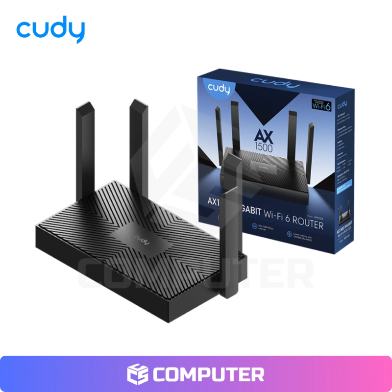 ROUTER WIFI 6 GIGABIT CUDY WR1500 AX1500