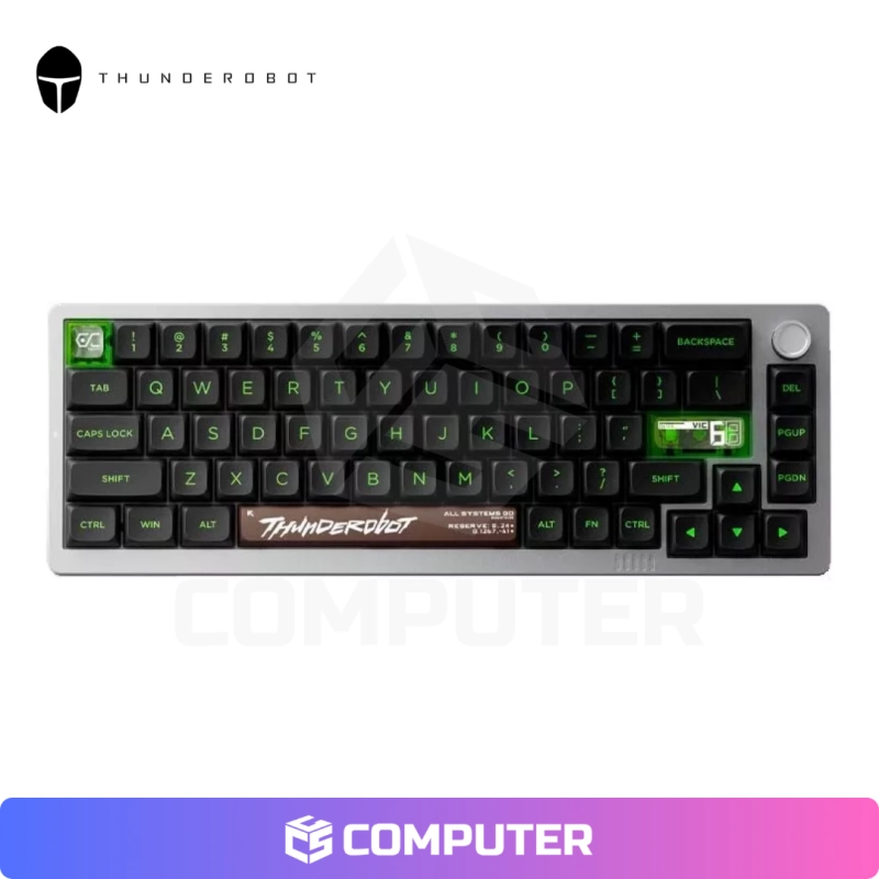 TECLADO MAGNETICO THUNDEROBOT MAGNETIC VIC68 SE SILVER