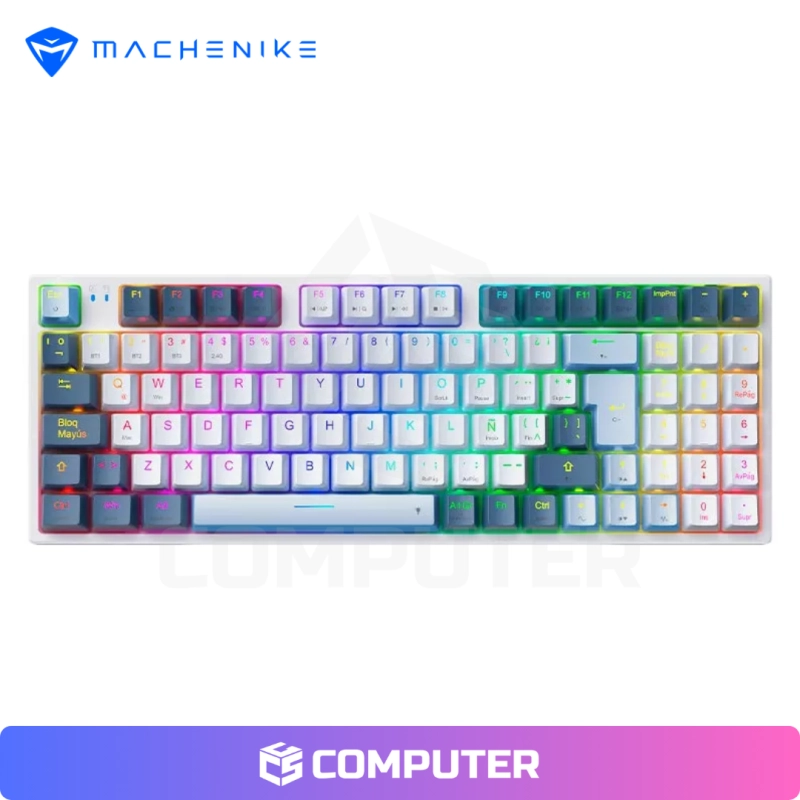 TECLADO MECANICO MACHENIKE K500 PRO SWITCH MARRON