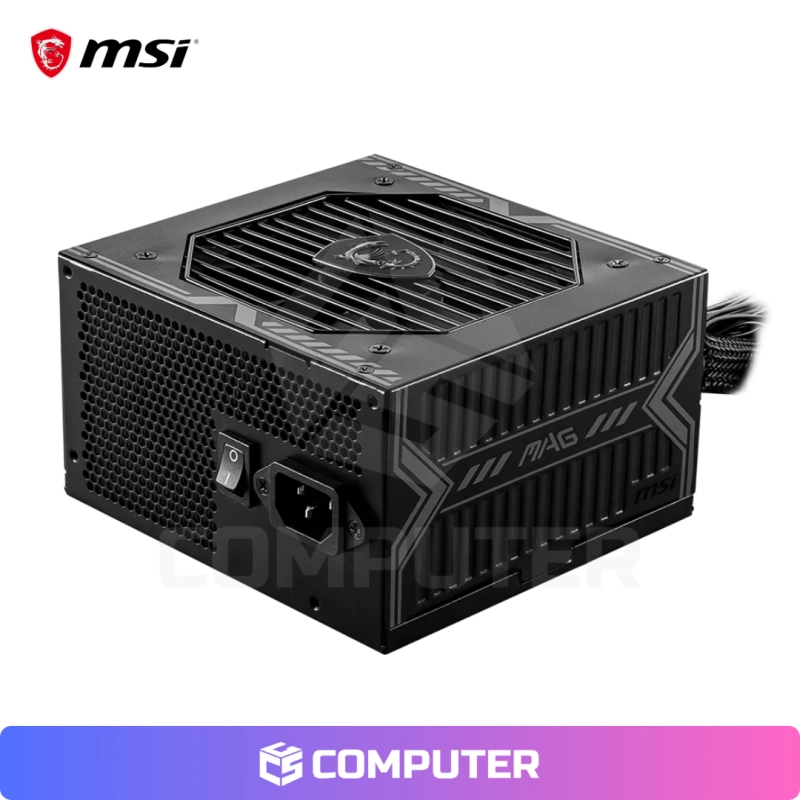 FUENTE 650W MSI MAG A650BN 80 PLUS BRONZE ATX ACTIVE