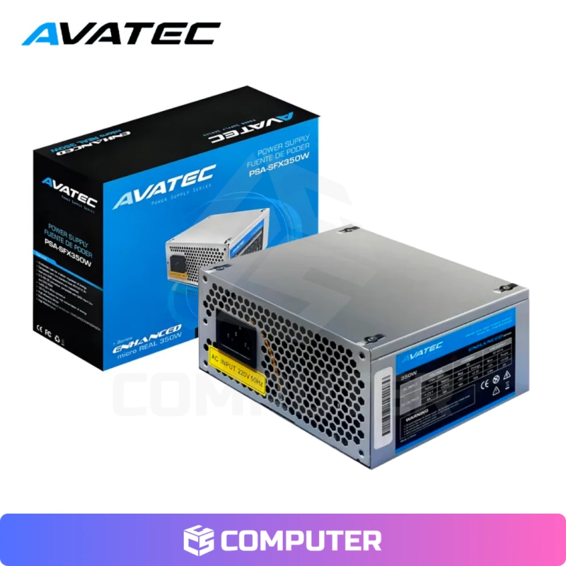 FUENTE DE PODER AVATEC 350W MINI PSA-SFX350W