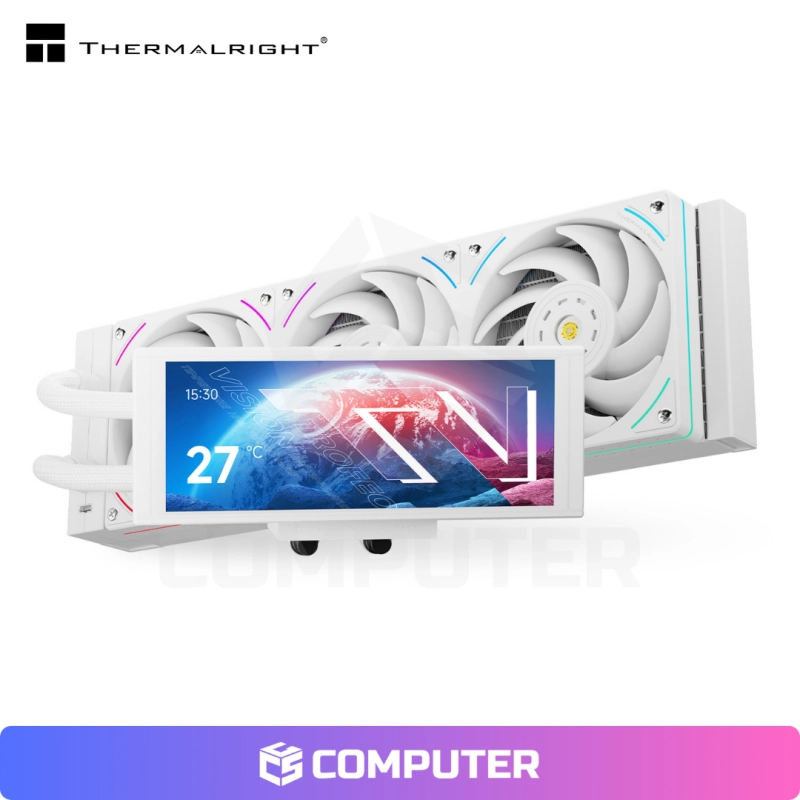 COOLER LIQUIDA THERMALRIGHT TROFEO VISION 360 ARGB WHITE