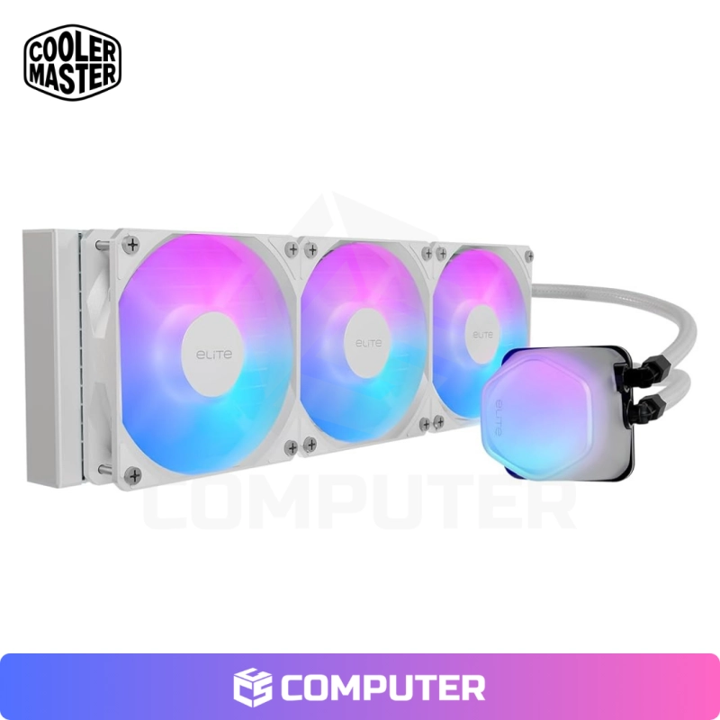 COOLER LIQUIDA COOLER MASTER 360 ELITE LIQUID ARGB WHITE