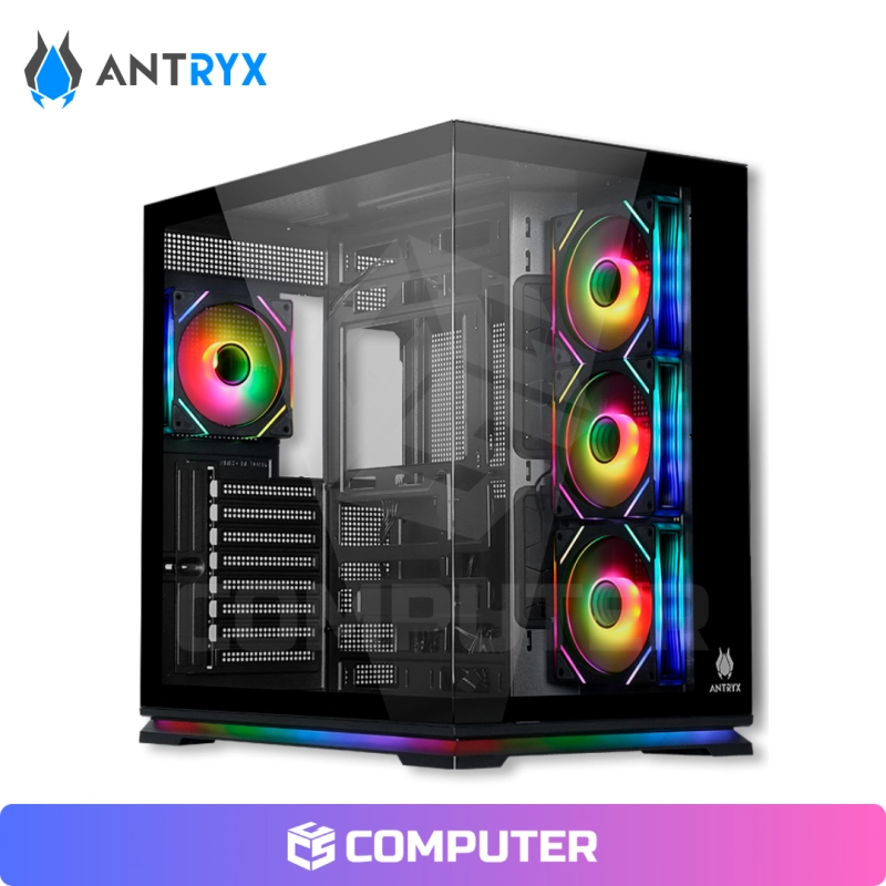 CASE ANTRYX FX 870 PRO BLACK INFINITY 4FAN ARGB USB TIPO-C