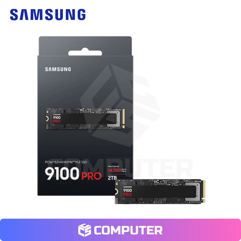 DISCO SOLIDO SSD 2TB M.2 SAMSUNG 9100 PRO PCIE 5.0
