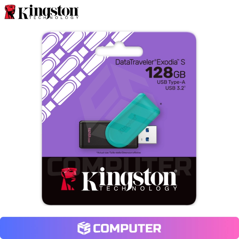 MEMORIA USB KINGSTON DT EXODIA S 128GB