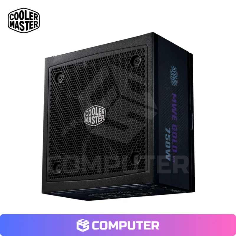 FUENTE DE PODER COOLER MASTER MWE 750W V3 80+ GOLD ATX 3.1