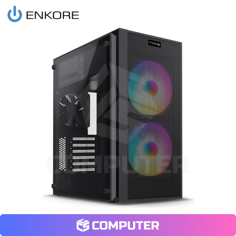 CASE ENKORE RANDOM ENK3021 PSU250W 2FAN ARGB