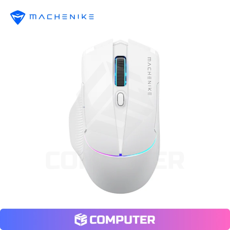 MOUSE MACHENIKE L8 PRO COLOR BLANCO