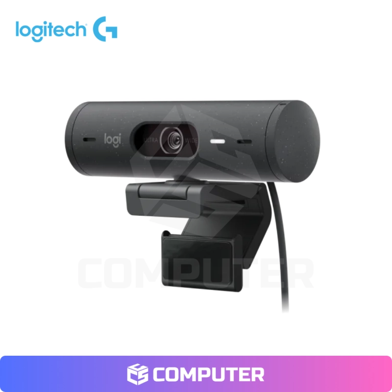 CAMARA WEB LOGITECH BRIO 500 FHD 1080P USB-C BLACK