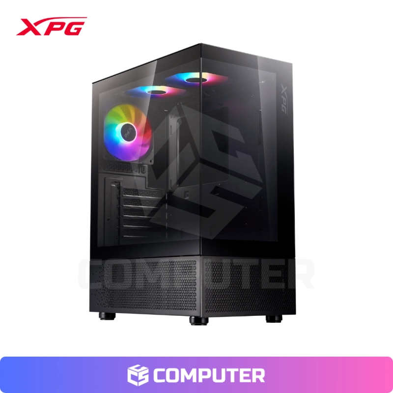 CASE XPG INVADER X MINI USB-A/C ARGB ATX NEGRO