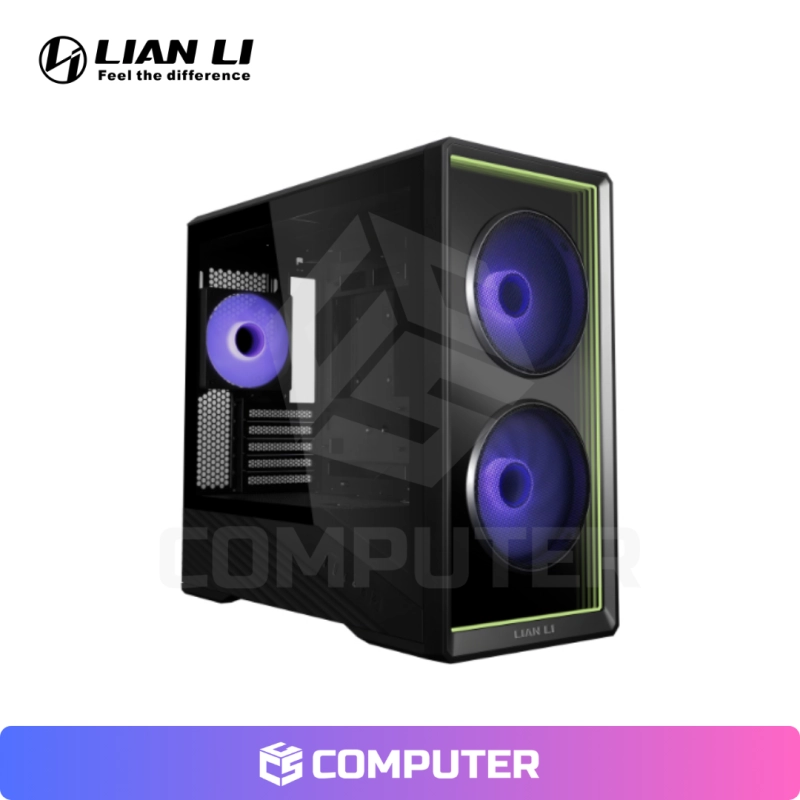CASE MID TOWER LIAN LI VECTOR V150INF 3FAN ARGB BLACK