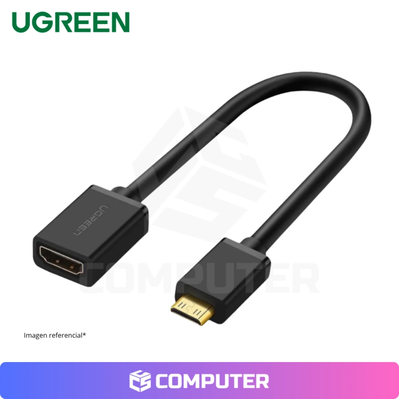 ADAPTADOR UGREEN MINIHDMI A HDMI