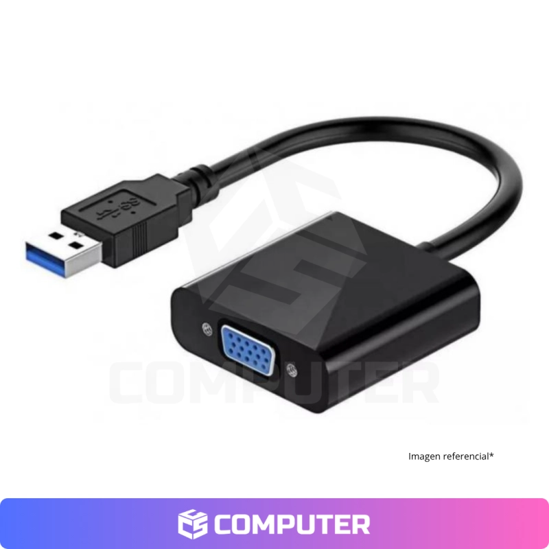 ADAPTADOR DE VGA A USB A 3.0