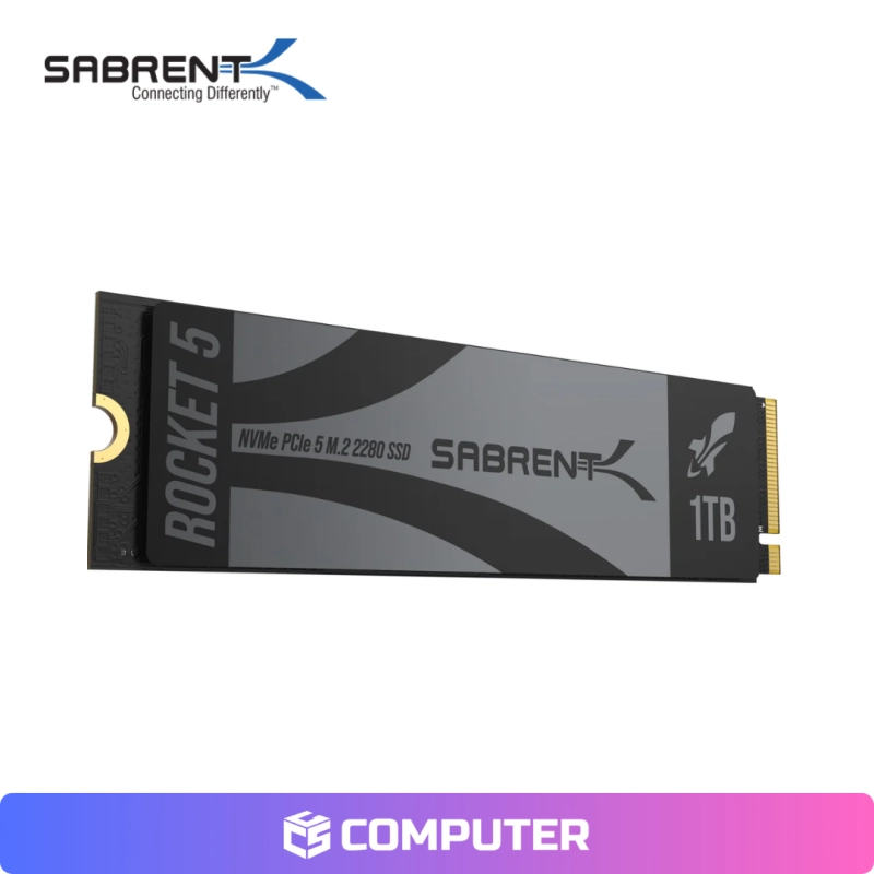 DISCO SOLIDO SSD 2TB SABRENT ROCKET 5 NVME PCIE GEN5.0X4 14GB/S