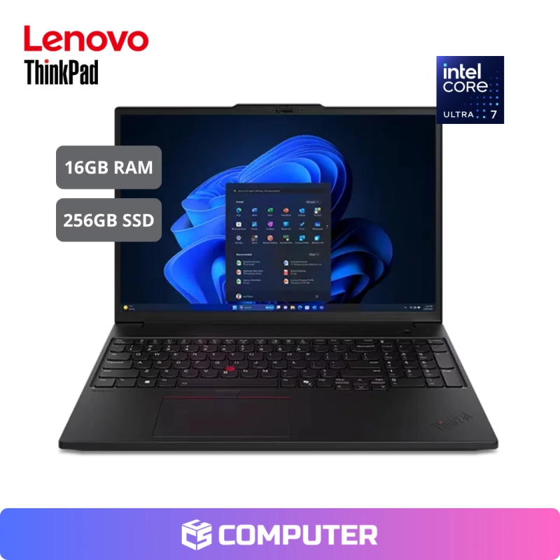 LAPTOP LENOVO P16S GEN 3 (21KS001HUS) | ULTRA 7-155H | 16GB RAM | 512GB SSD