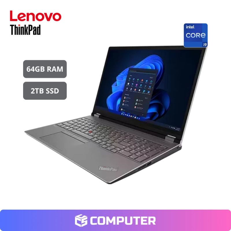 LAPTOP LENOVO P16 GEN 2 (21FB59WC00-R2) | I9-13950HX | 64GB RAM | 2TB SSD