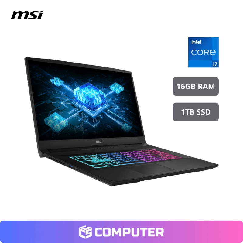 LAPTOP GAMER MSI B13VFK-1293PE | I7-13620H | 16GB RAM | 512GB SSD | RTX 4060 8GB