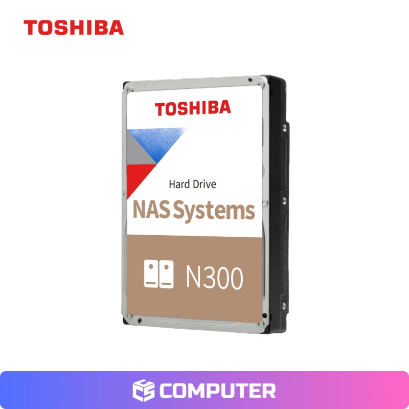 DISCO DURO 8TB TOSHIBA N300 512MB NAS 7200RPM