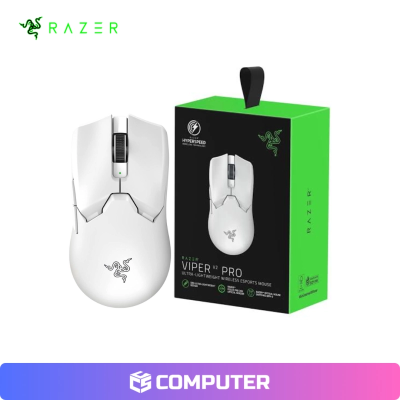MOUSE RAZER VIPER V2 PRO HYPERSPEED DPI 30K WHITE