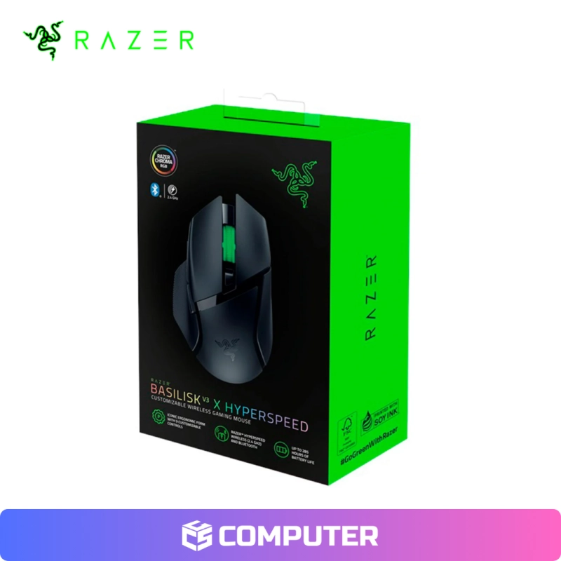 MOUSE RAZER BASILISK V3 X HYPERSPEED 18K DPI