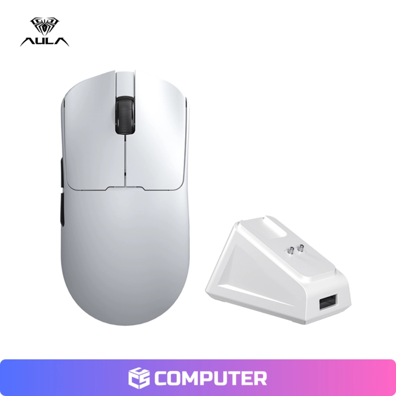 MOUSE AULA SC380 PRO INALANBRICO WHITE