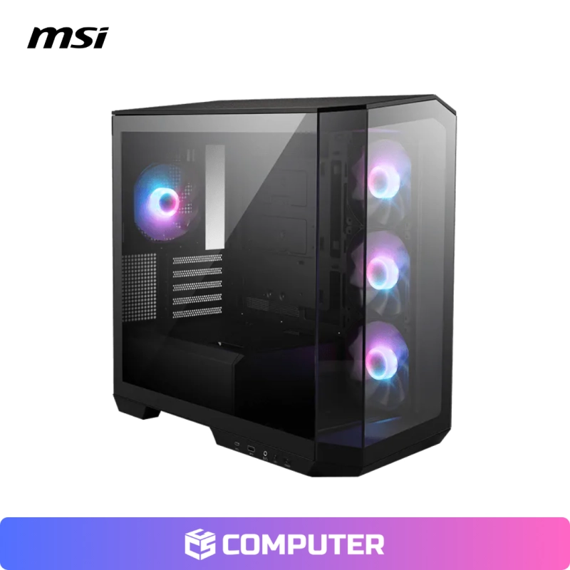 CASE MID TOWER MSI MAG PANO 100R PZ BLACK