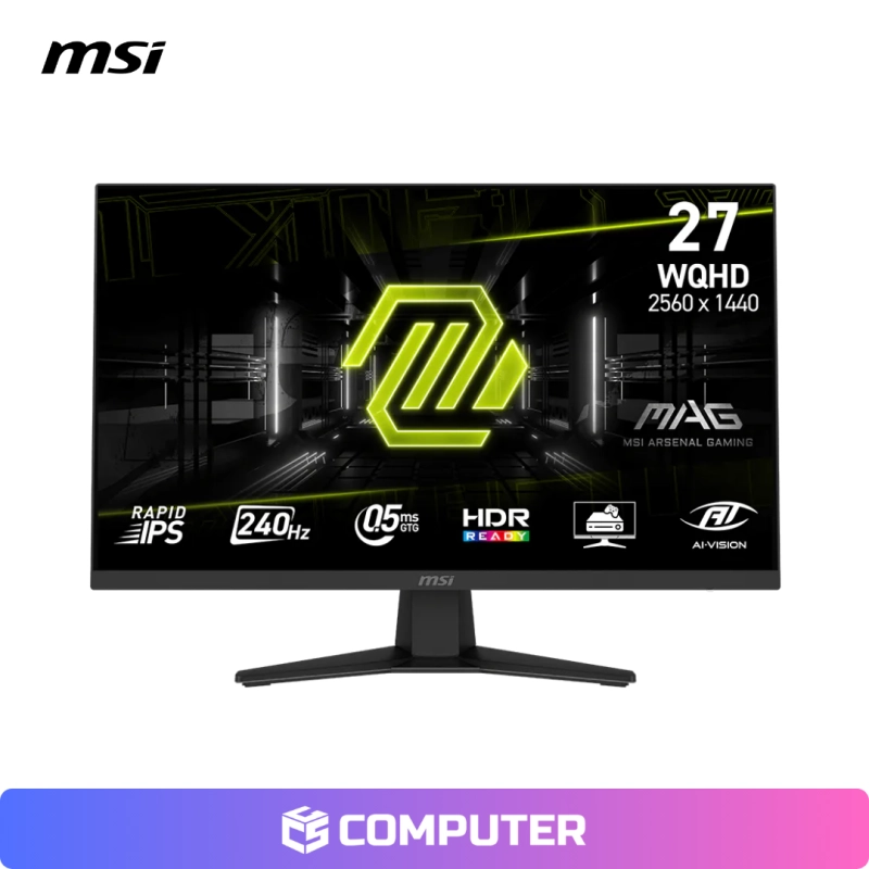 MONITOR PLANO MSI MAG 274QF X24, 27