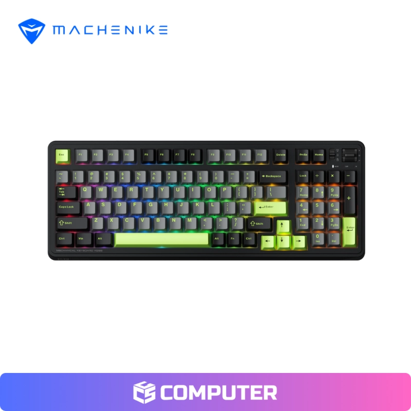 TECLADO MACHENIKE KG98 NEGRO CABLEADO