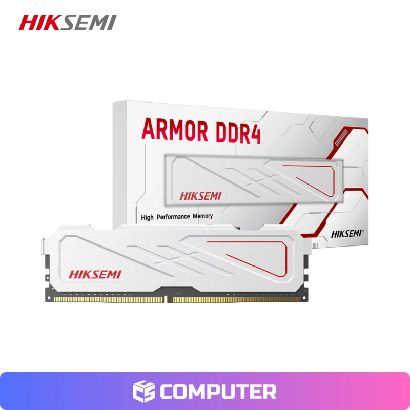 MEMORIA RAM HIKSEMI ARMOR 16GB DDR4 3200MHZ WHITE CL16