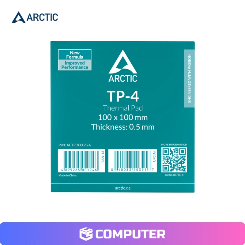 THERMAL PAD ARCTIC TP-4 100X100X0.5MM