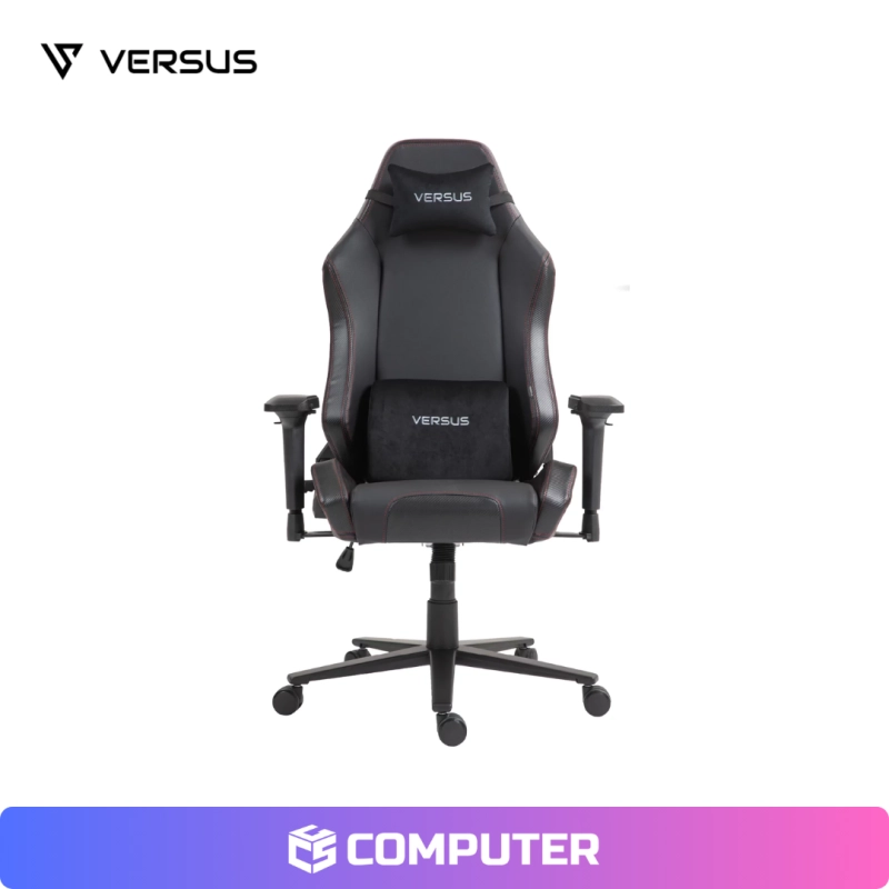 SILLA GAMING VERSUS V-40 NEGRO/FIBRA CARBONO 82CMX65CMX37CM