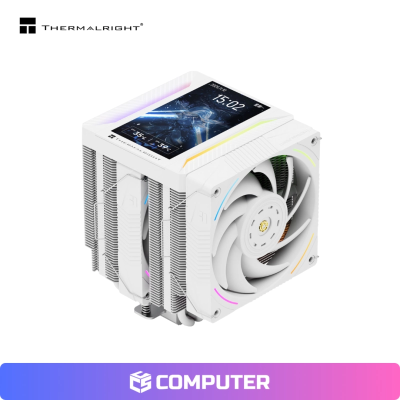 REFRIGERACION DE AIRE THERMALRIGHT PEERLESS ASSASSIN 120 VISION MAX ARGB WHITE