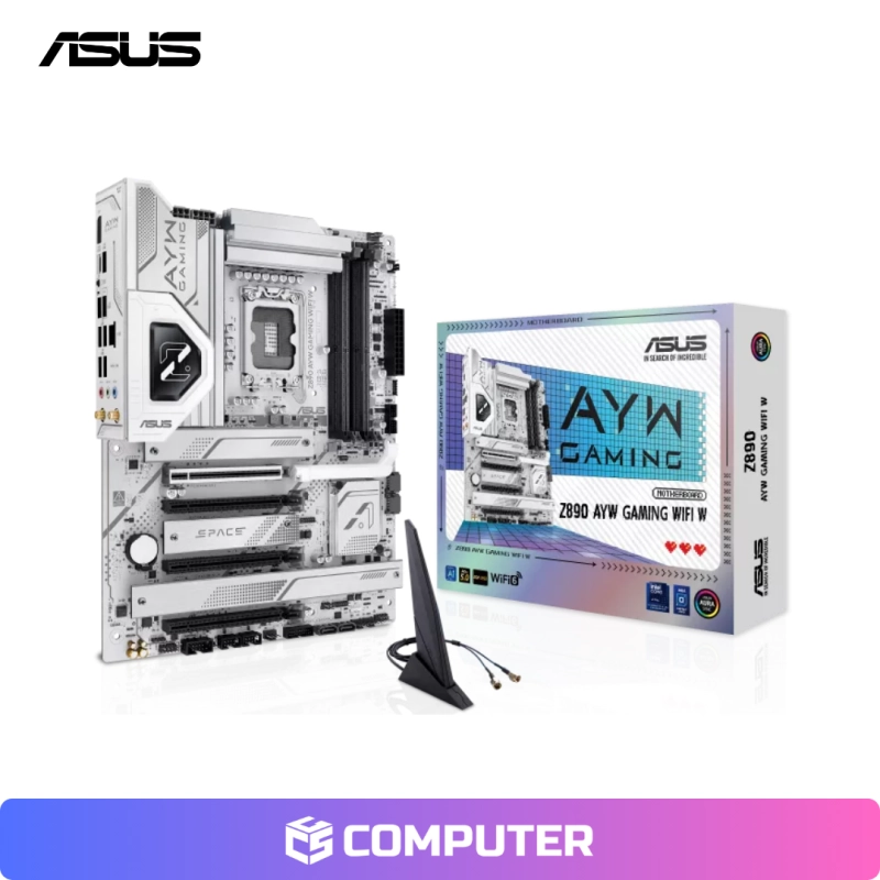 PLACA MADRE ASUS Z890 AYW GAMING WIFI W LGA1851 D5
