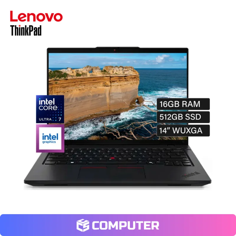 LAPTOP LENOVO L14 GEN 5 (21L2S71S06-R2) | ULTRA 7-165U | 16GB RAM | 512GB SSD