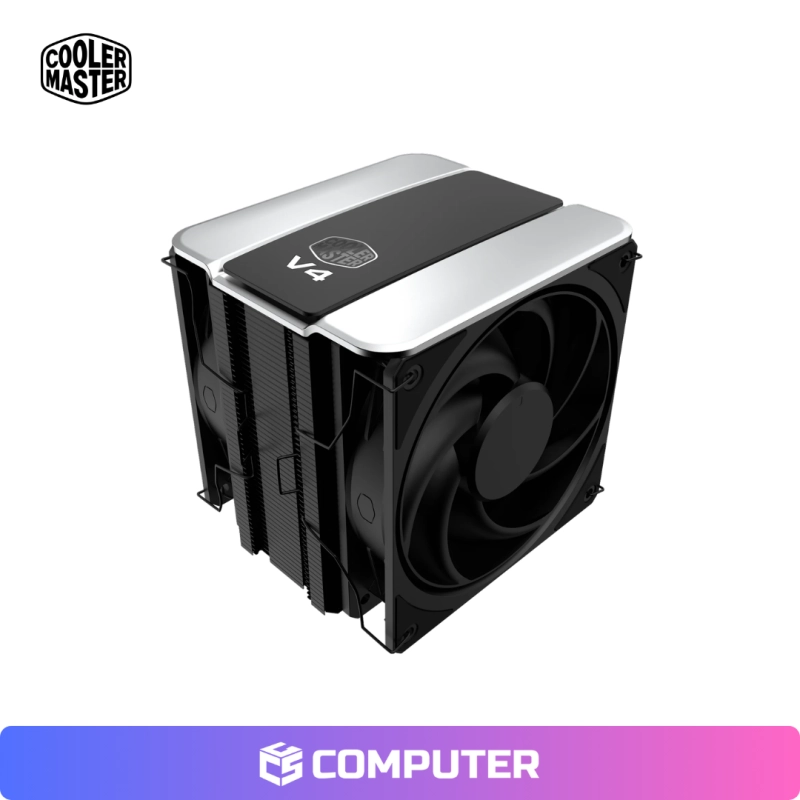 REFRIGERACION DE AIRE COOLER MASTER V4 ALPHA 3DHP BLACK