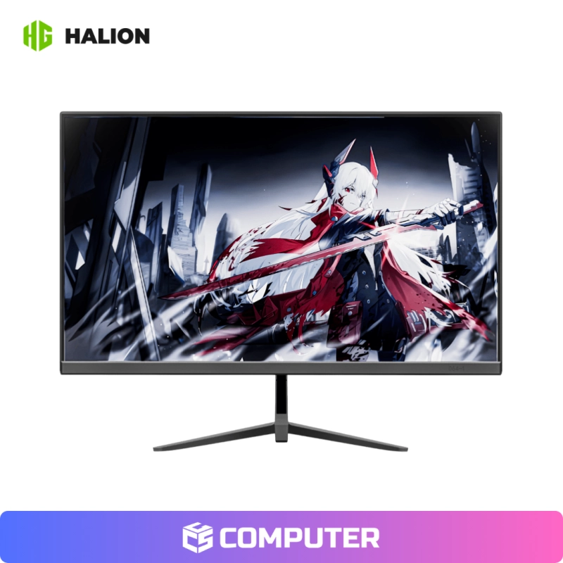 MONITOR PLANO GAMER HALION HS2407FF 24 FHD 144HZ 1MS